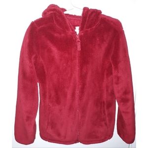 Girl's Plush Coat (6-6x)